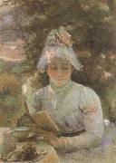 Marie Bracquemond Tea Time oil painting